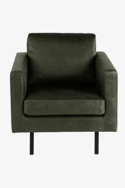 Amsterdam leer clean fauteuil groen
