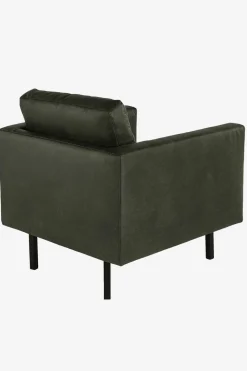 Amsterdam leer clean fauteuil groen