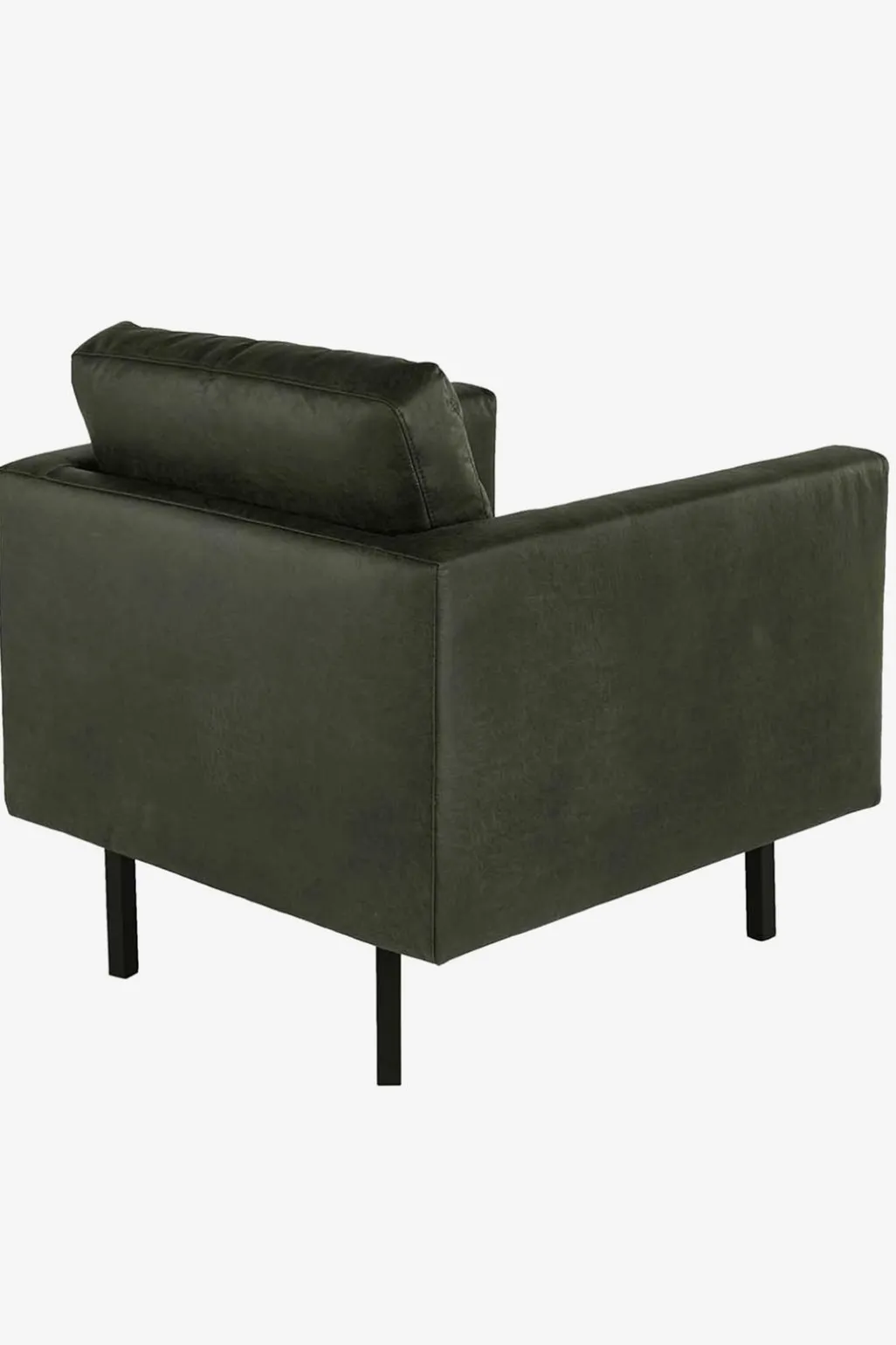 Amsterdam leer clean fauteuil groen