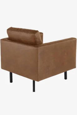 Amsterdam leer clean fauteuil bruin