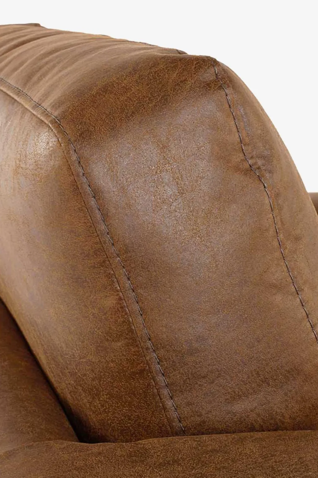Amsterdam leer clean fauteuil bruin