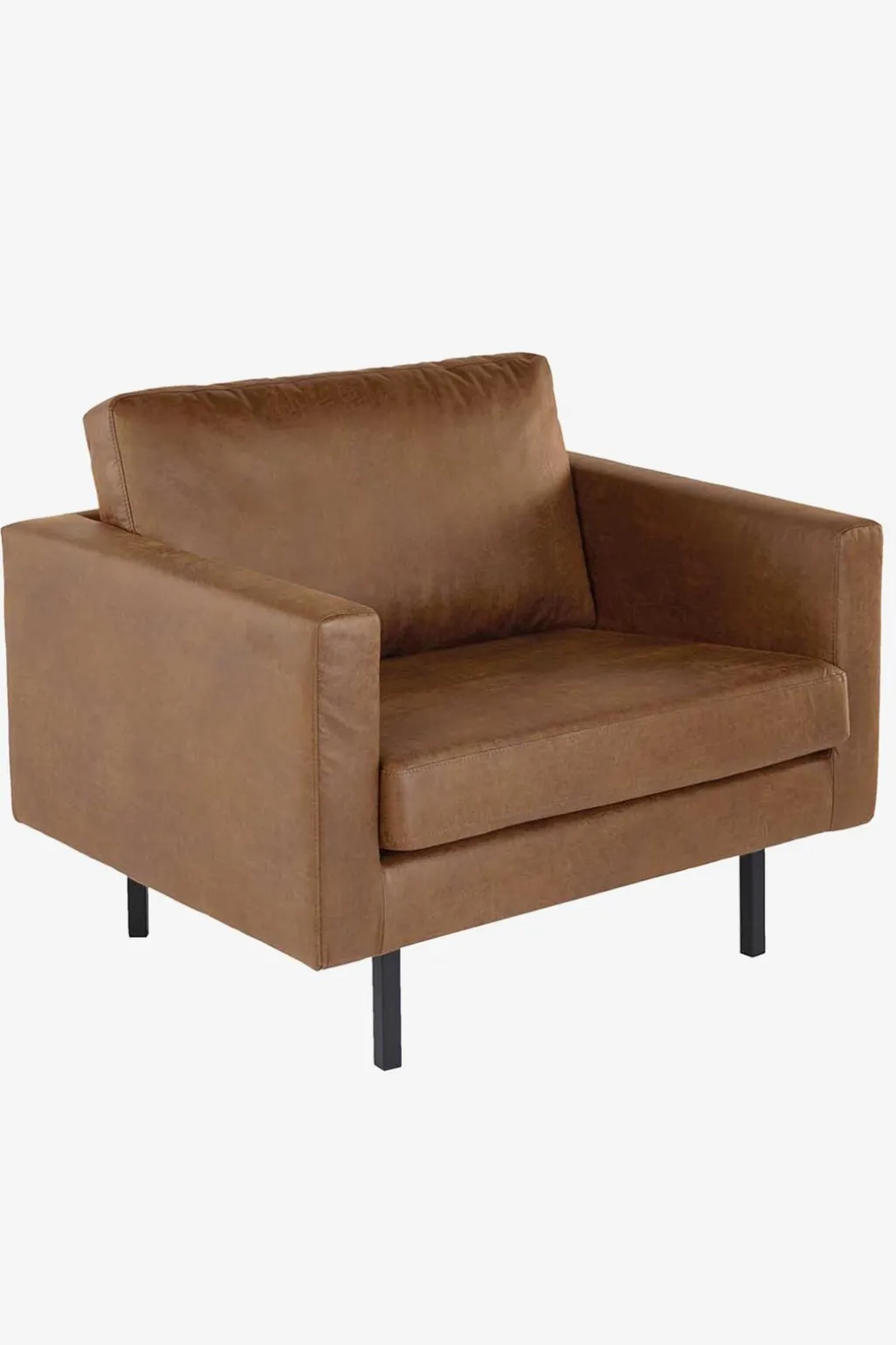 Amsterdam leer clean loveseat bruin