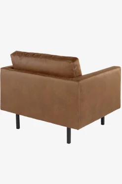 Amsterdam leer clean loveseat bruin
