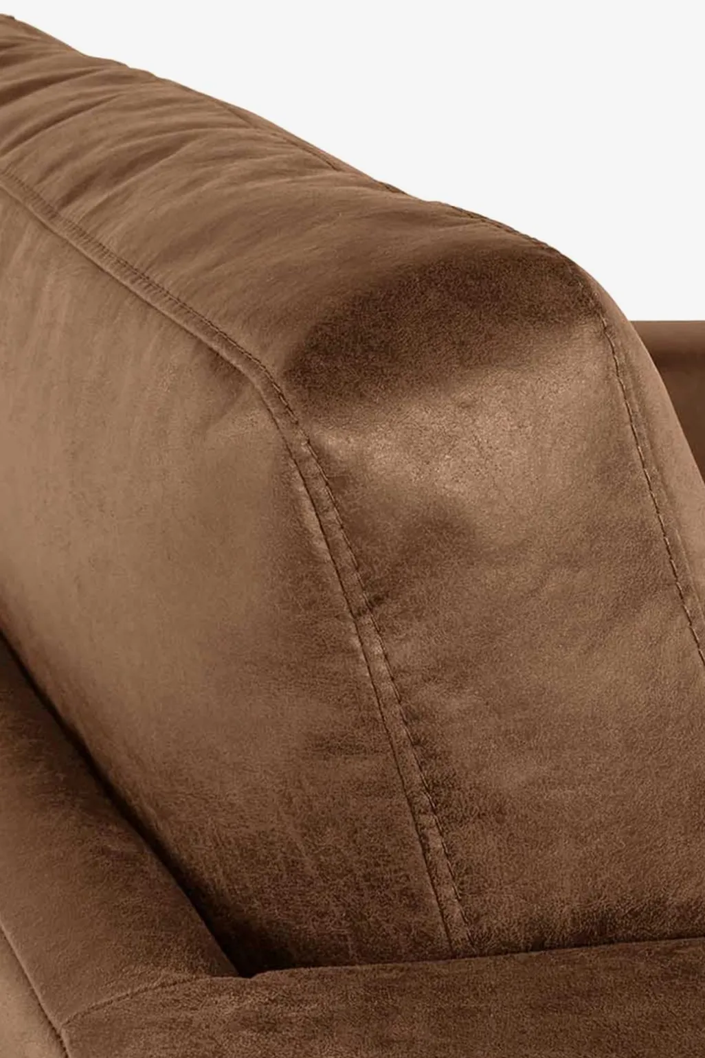 Amsterdam leer clean loveseat bruin