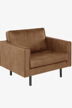 Amsterdam leer outside loveseat bruin