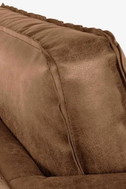 Amsterdam leer outside loveseat bruin