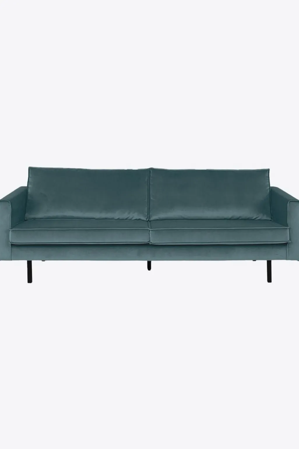 Amsterdam velvet bank 3-zits grijs blauw