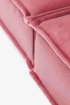 Amsterdam velvet bank 3-zits pink