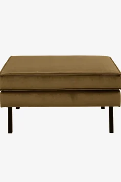 Amsterdam velvet hocker brons