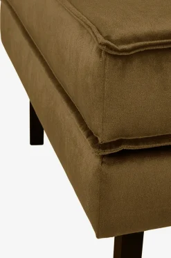 Amsterdam velvet hocker brons