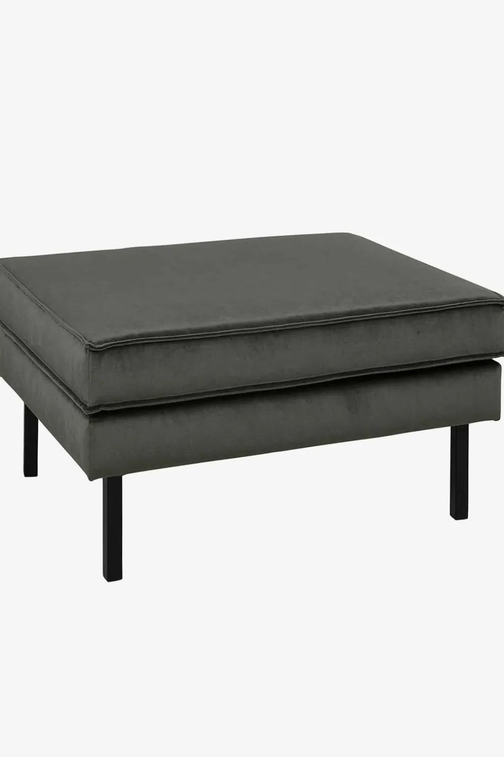 Amsterdam velvet hocker donkergroen