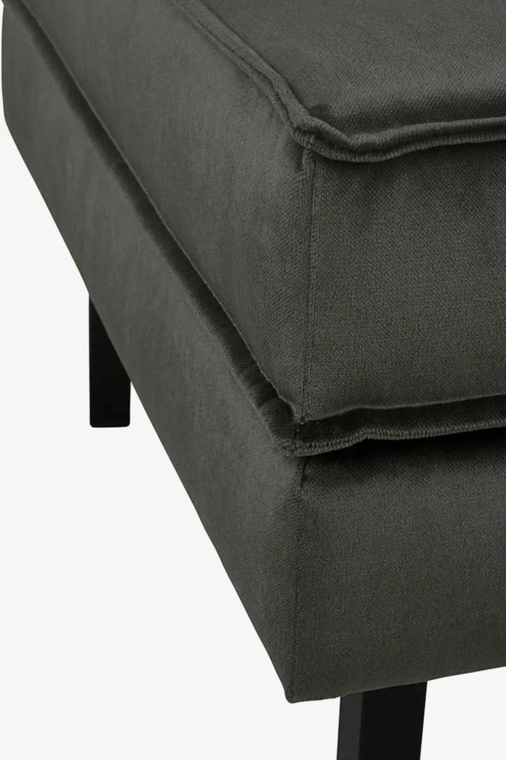 Amsterdam velvet hocker donkergroen