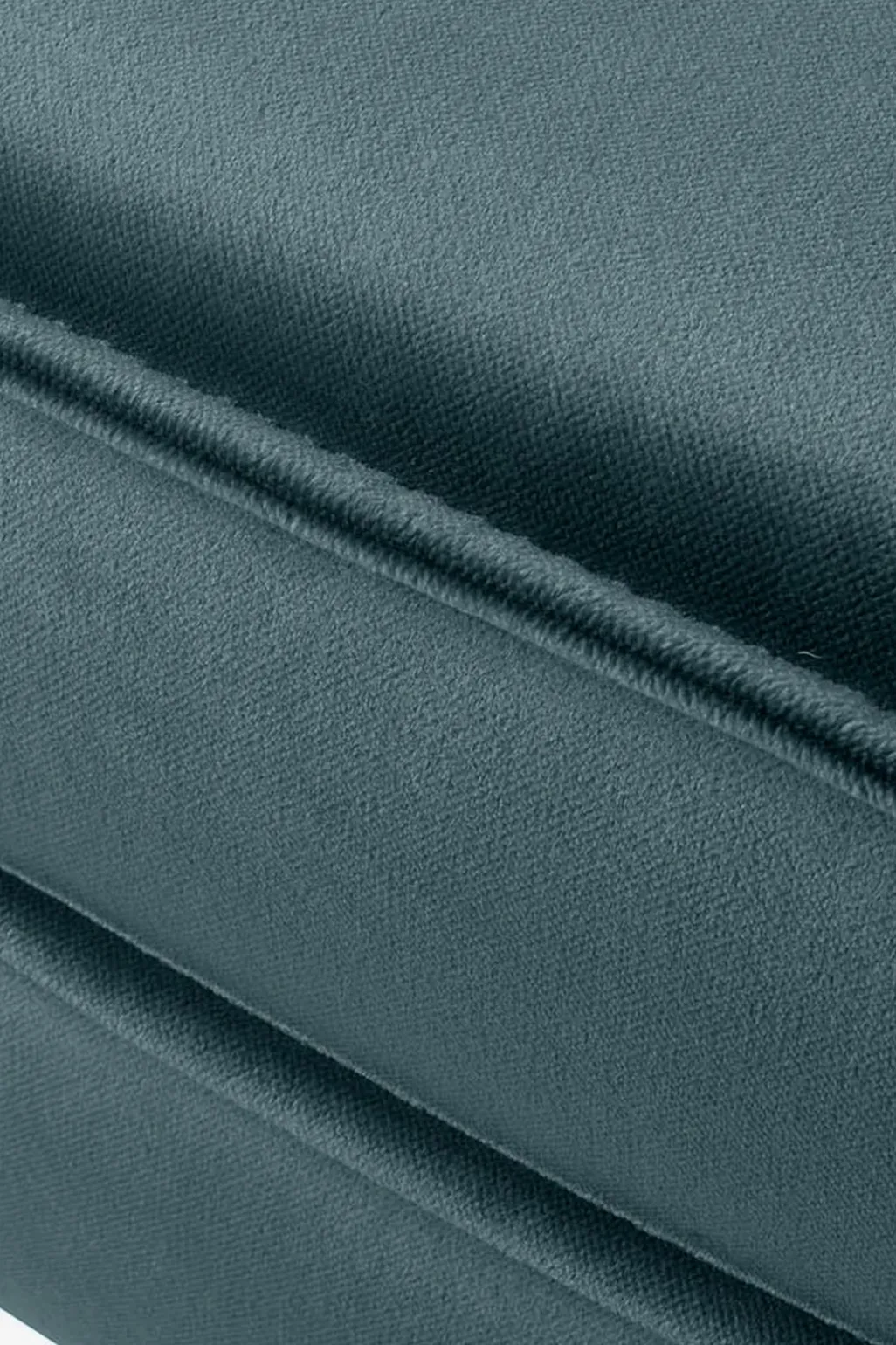 Amsterdam velvet hocker grijs blauw