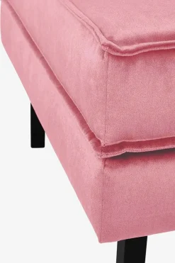 Amsterdam velvet hocker pink