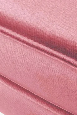Amsterdam velvet hocker pink