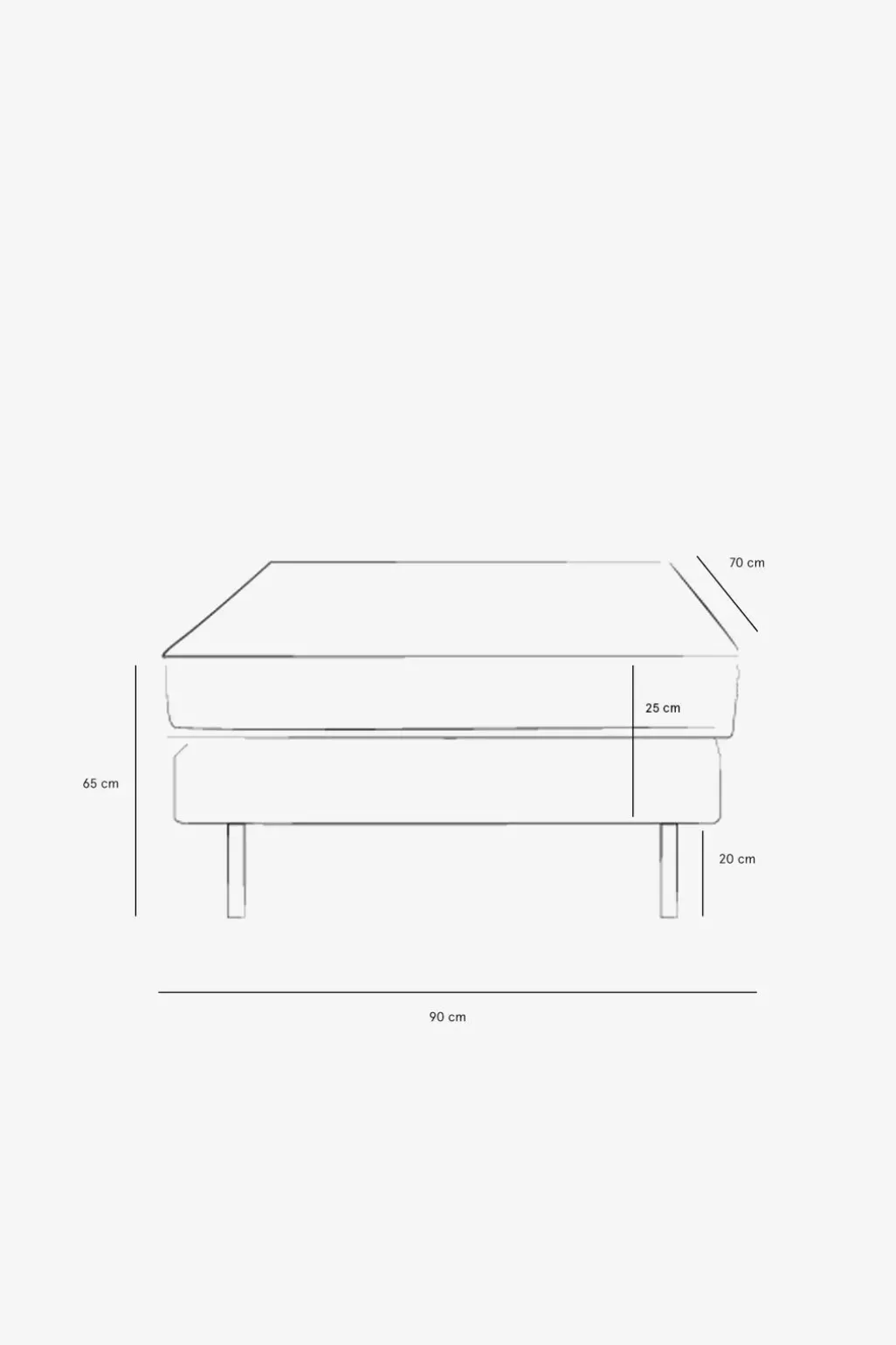 Amsterdam velvet hocker pink