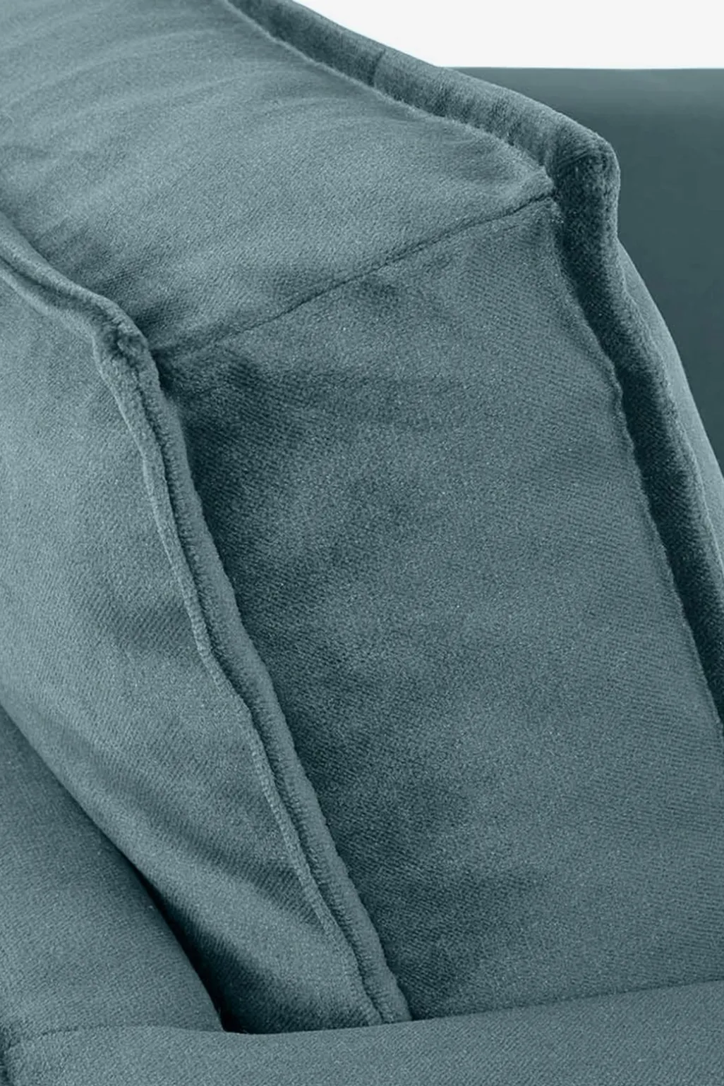 Amsterdam velvet loveseat grijs blauw