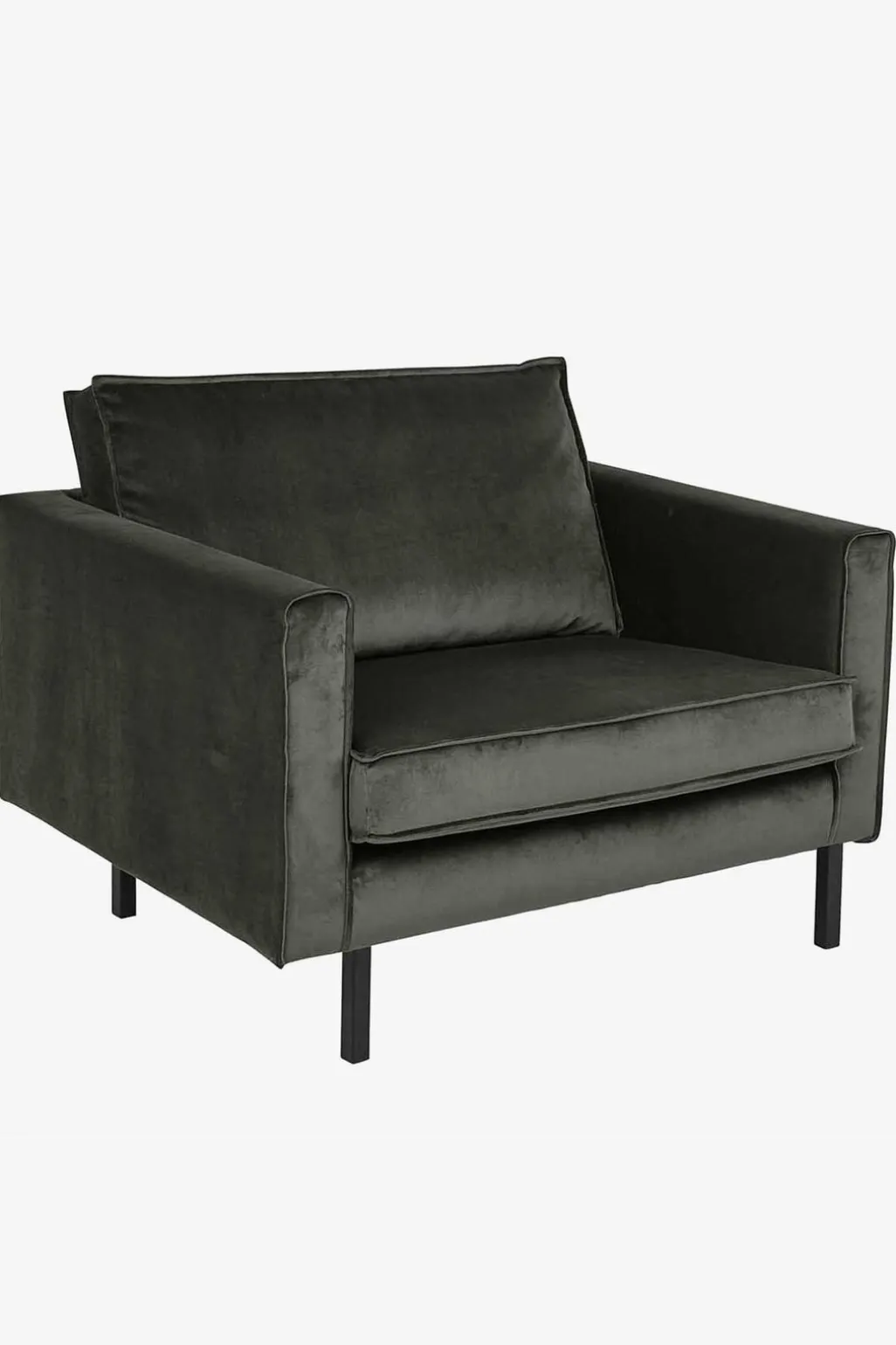 Amsterdam velvet loveseat donkergroen