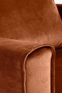 Amsterdam velvet loveseat roest
