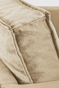 Amsterdam velvet loveseat sand