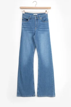 Baltimore blauwe mid waist bootcut jeans