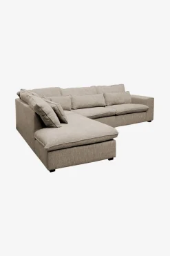 Baron bank 3.5-zits lounge links naturel melee