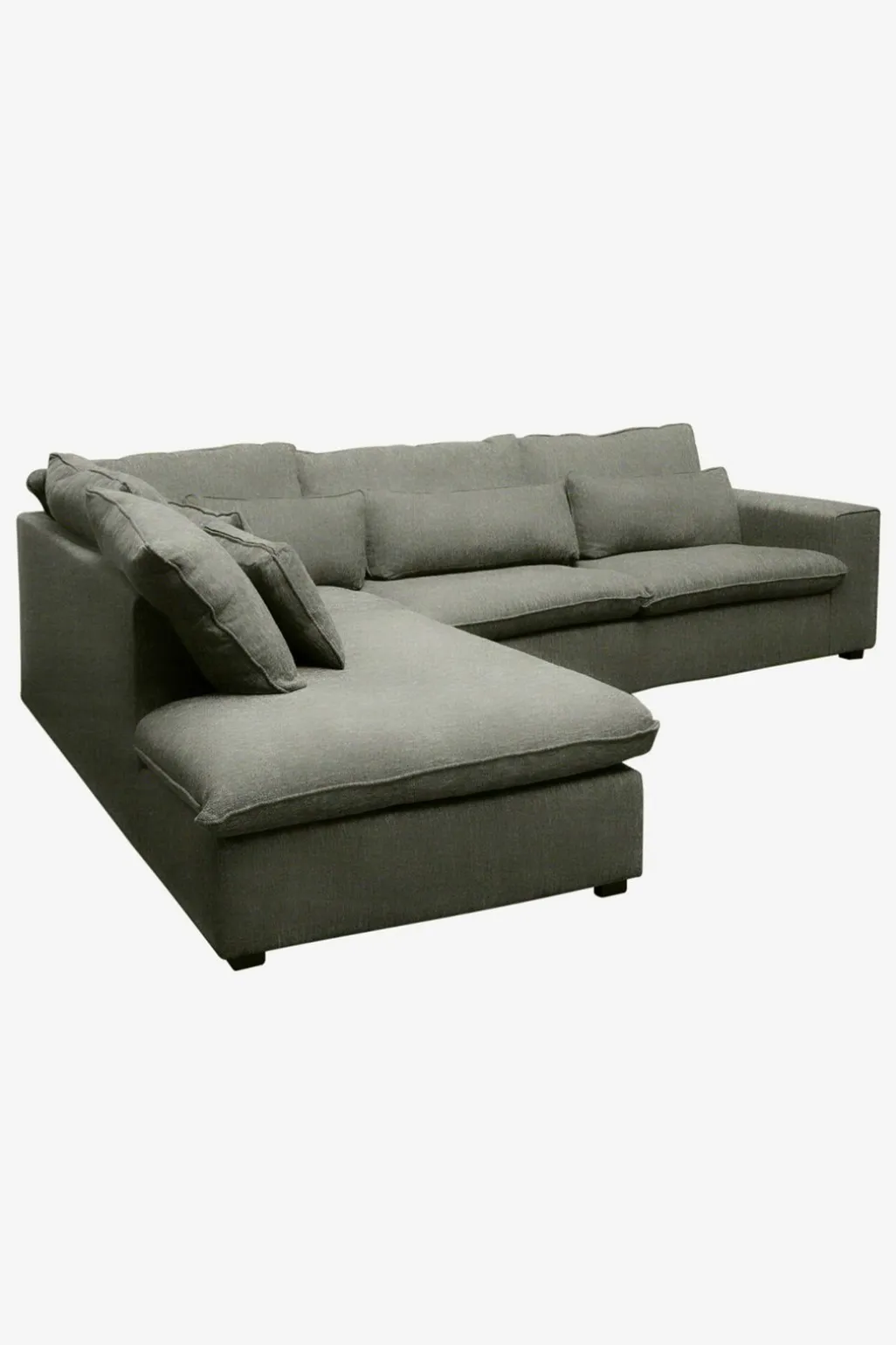Baron bank 3.5-zits lounge links donkergroen