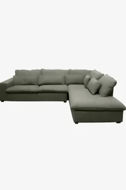Baron bank 3.5-zits lounge rechts donkergroen