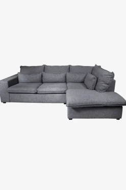 Baron bank 2.5-zits lounge rechts donkergrijs melee