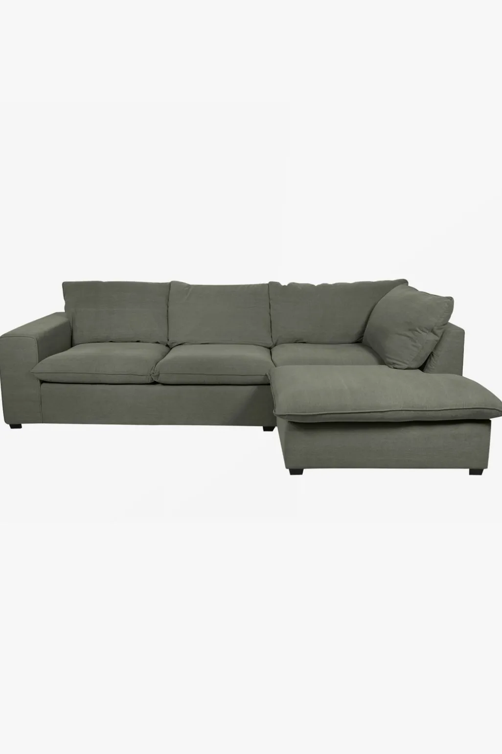 Baron bank 2.5-zits lounge rechts donkergroen