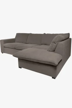 Baron bank 2.5-zits lounge rechts naturel