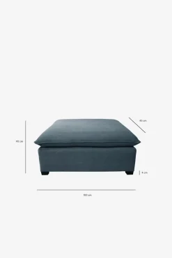 Baron hocker donkerblauw