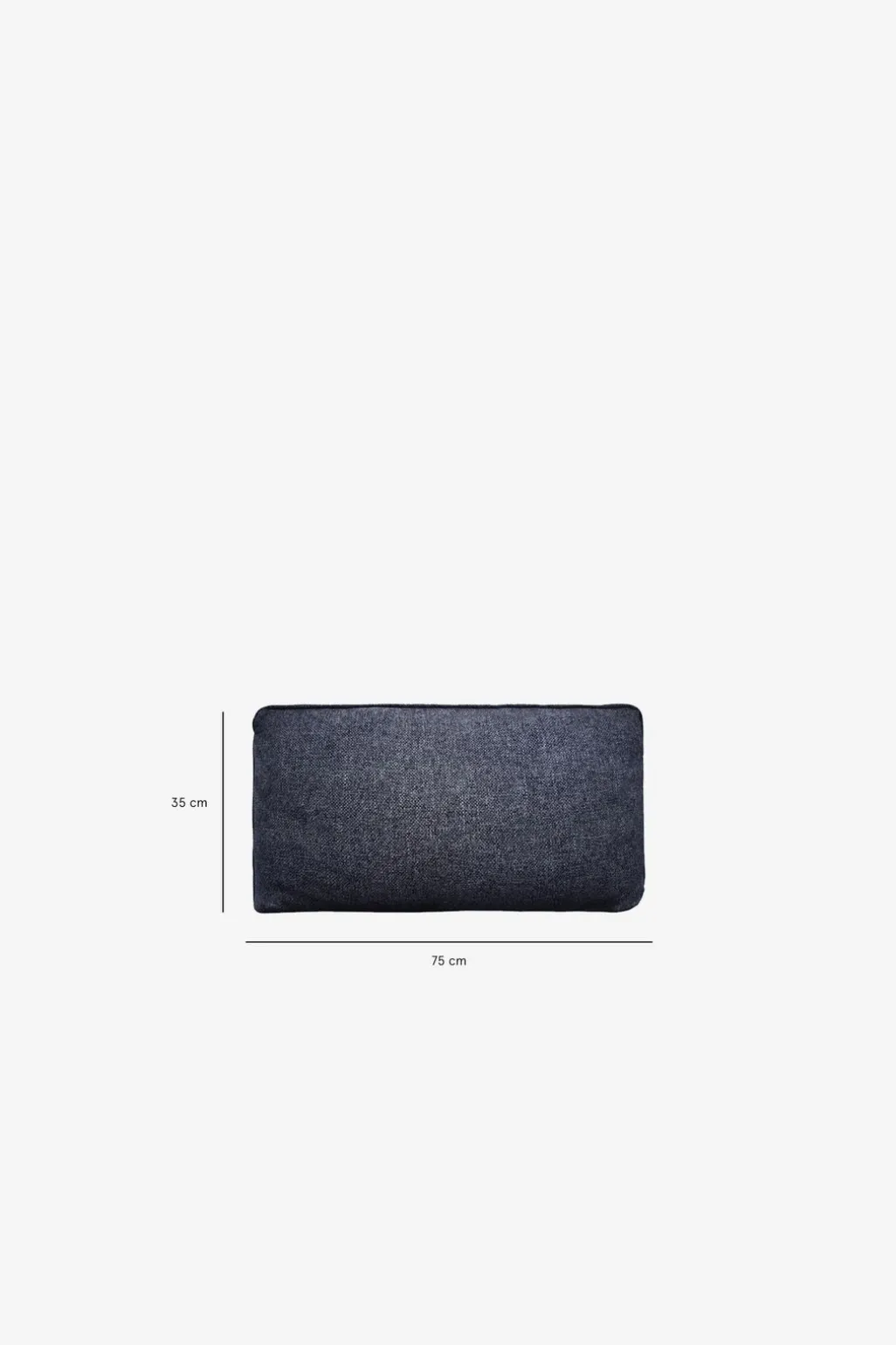 Baron 2.5-zits lendekussens donkerblauw melee
