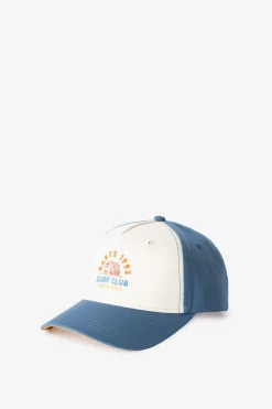 Barts blauwe pet met artwork