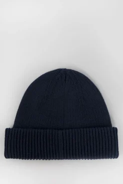 Barts donkerblauwe fishermen's beanie