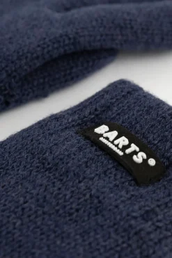 BARTS donkerblauwe gebreide handschoenen