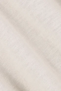 Beige gebreide trui