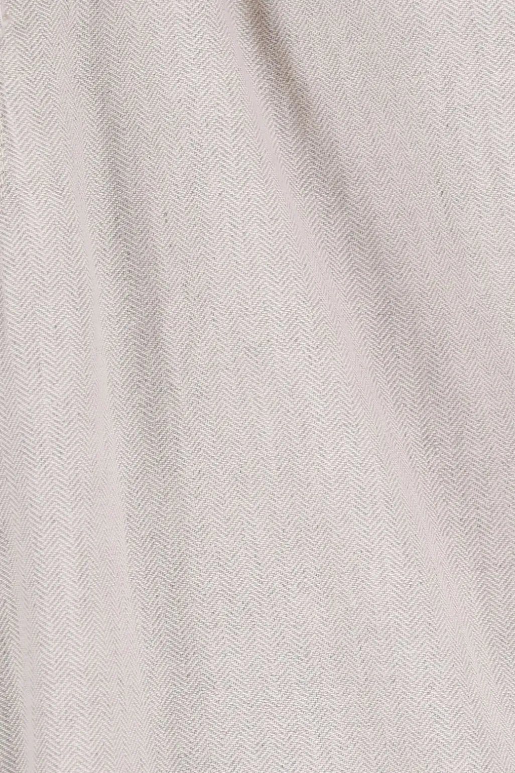 Beige linnen herringbone short