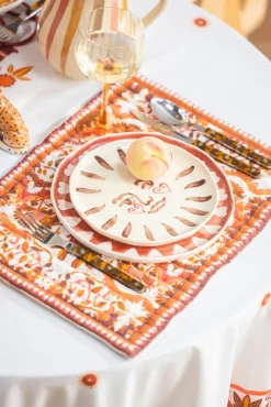Beige ontbijtbord cheaky heart
