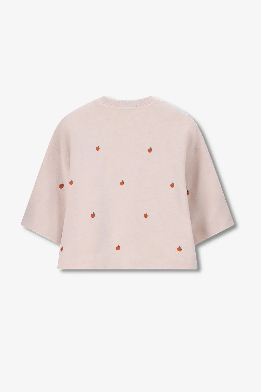 Beige sweater met embroidery