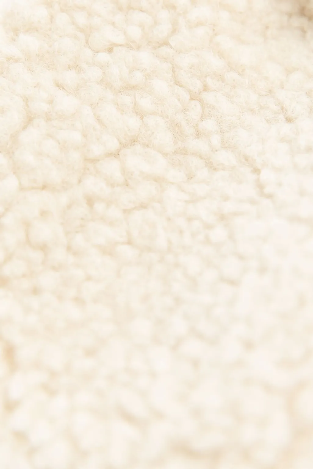 Beige teddy haarband