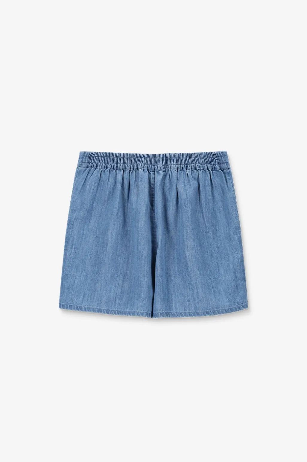 Blauw denim short