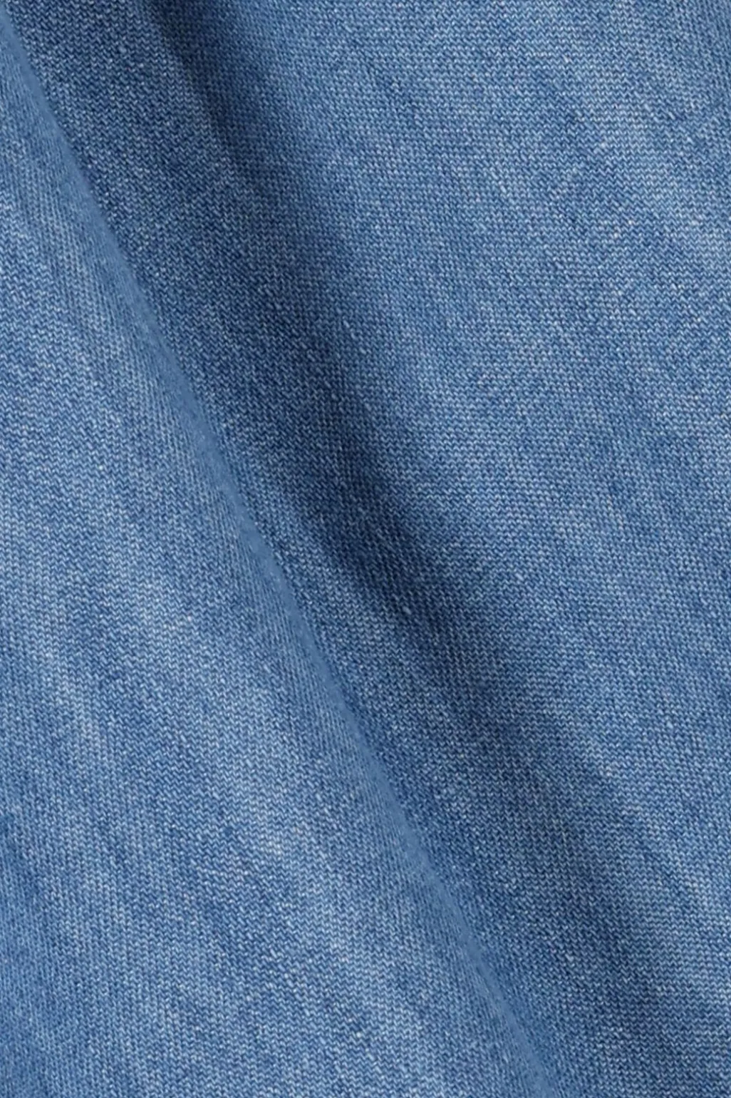 Blauw denim short