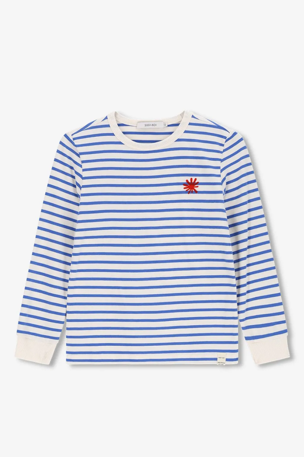 Blauw gestreepte longsleeve