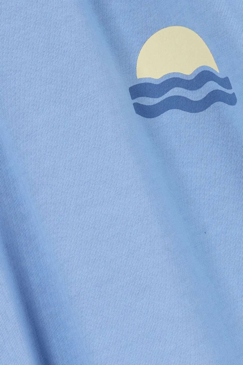 Blauw T-shirt met artwork