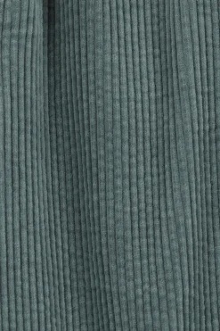 Blauwe corduroy pull on broek
