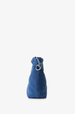 Blauwe crossbody pouch tas