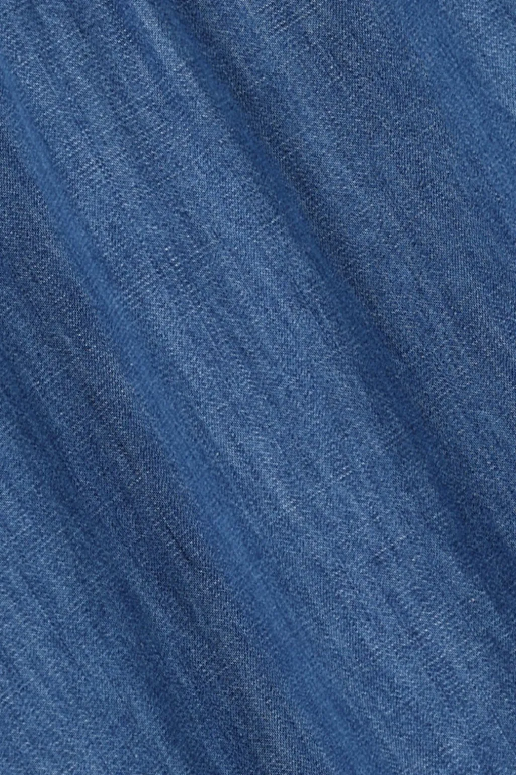Blauwe denim jurk