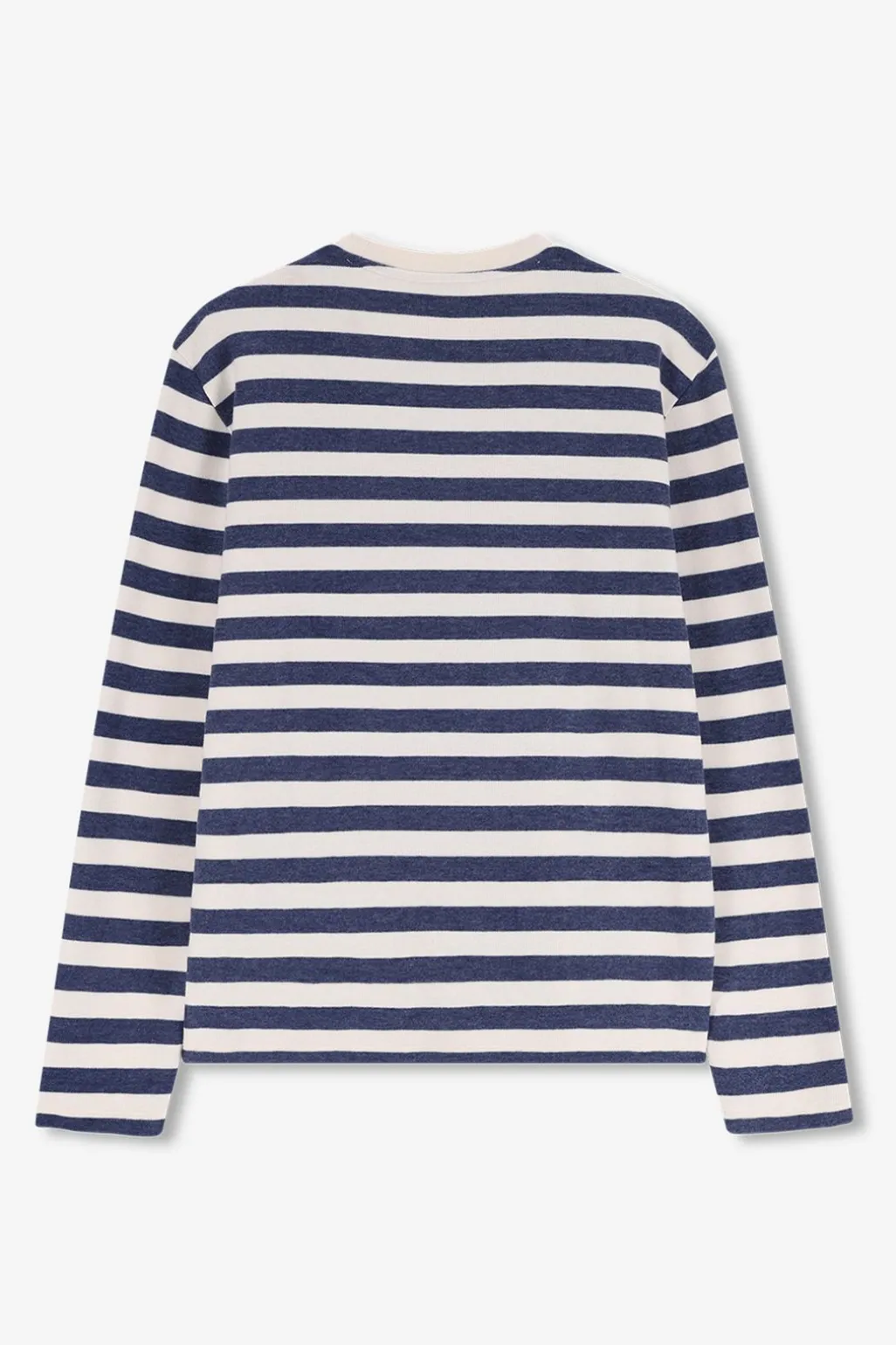 Blauwe gestreepte sweater