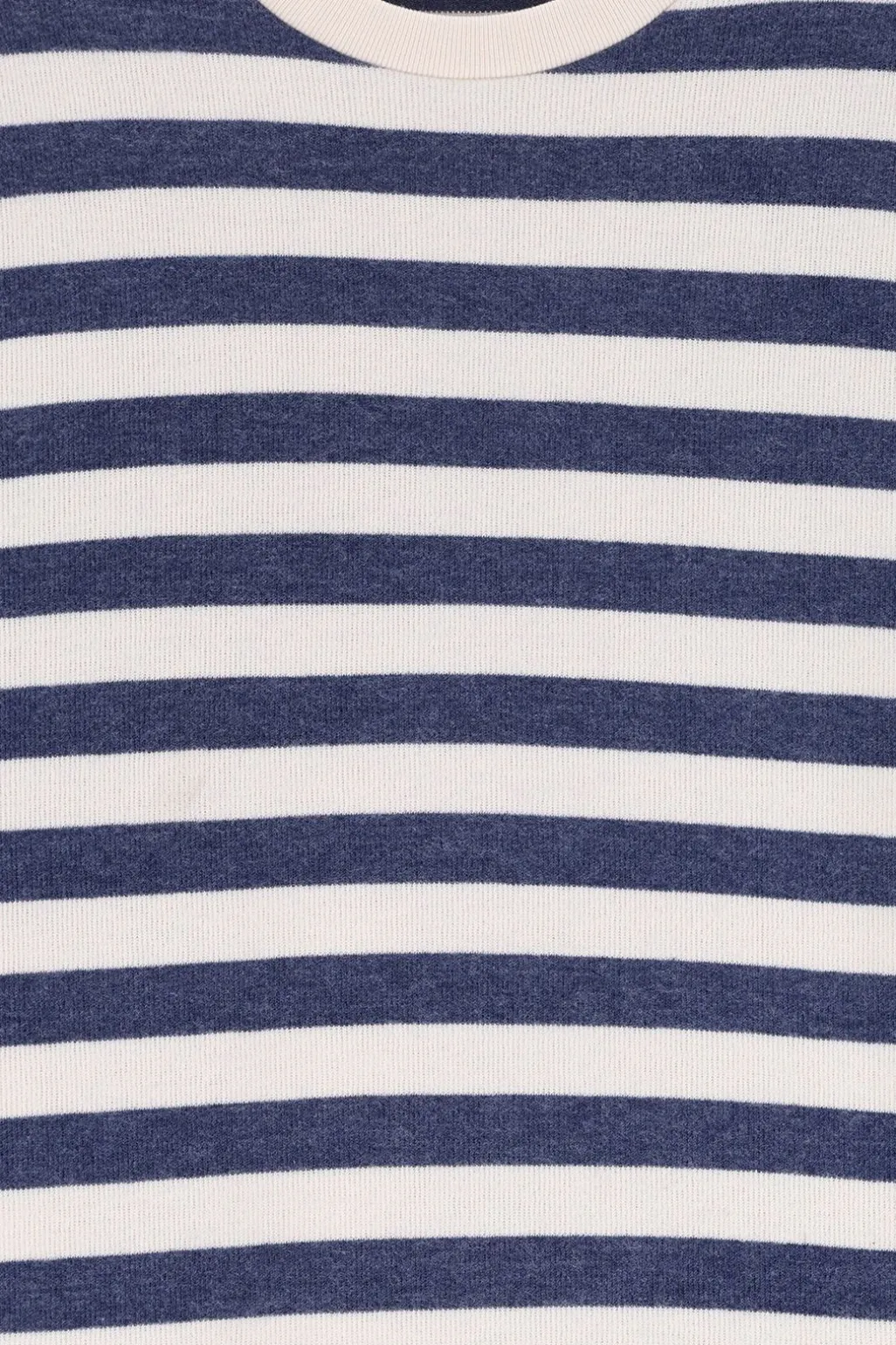 Blauwe gestreepte sweater